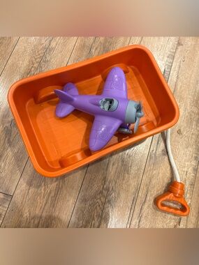 Green Toys Wagon and Plane Set